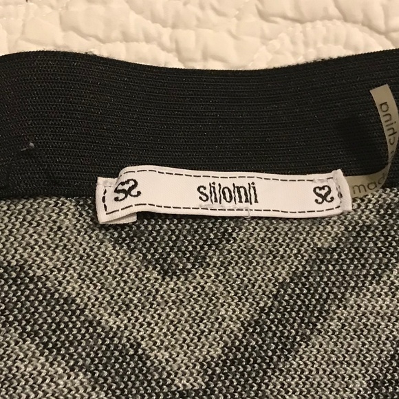 Siloni geometric zebra print a-line skirt (S?) - Picture 4 of 12